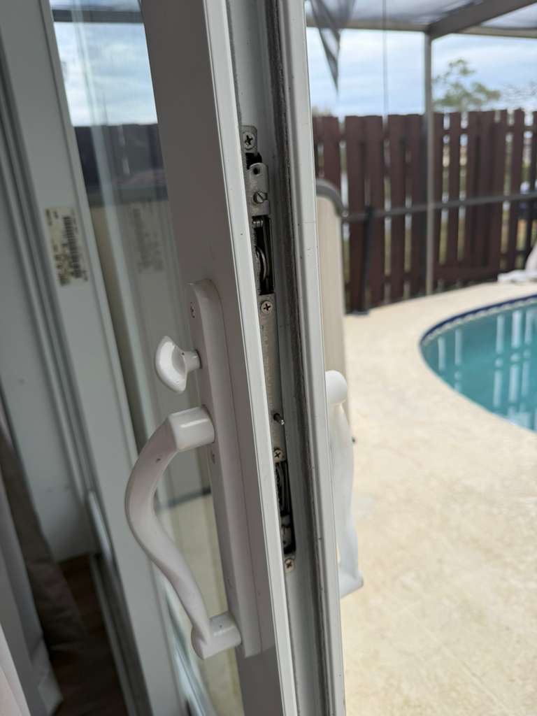 sliding door lock repair jensen beach service